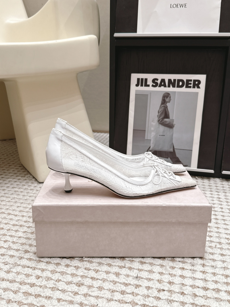 Женские туфли Jimmy Choo, черный с белым