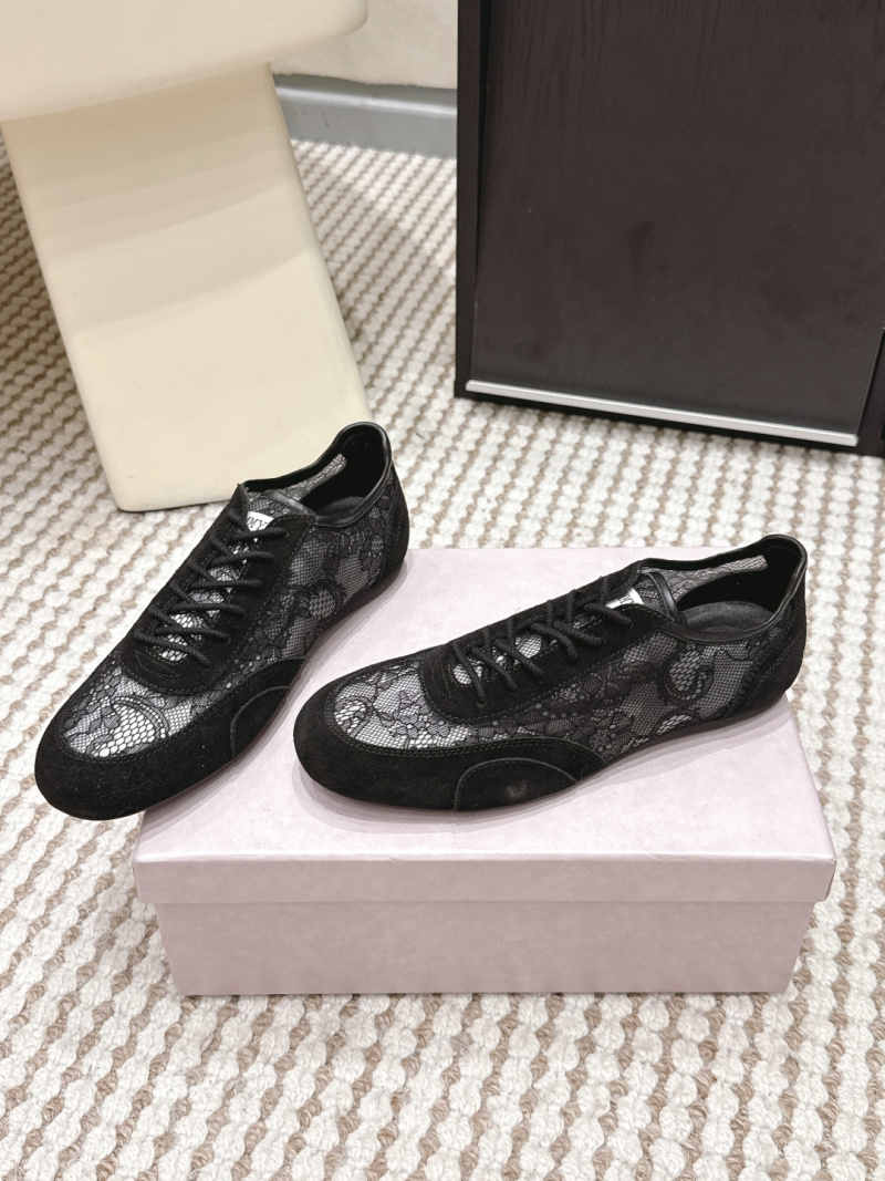Черные женские кроссовки с кружевом и замшевыми вставками Jimmy Choo