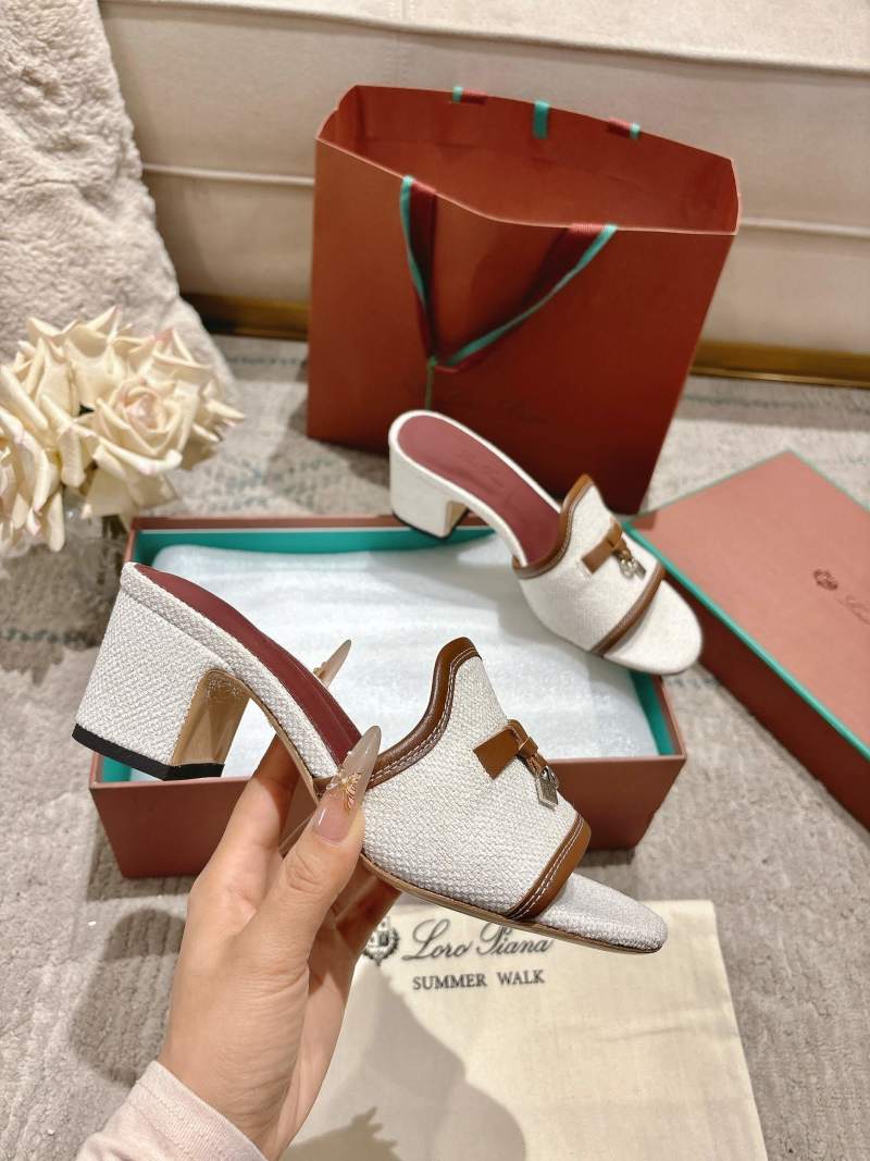 Женские мокасины Loro Piana с декоративным бантом