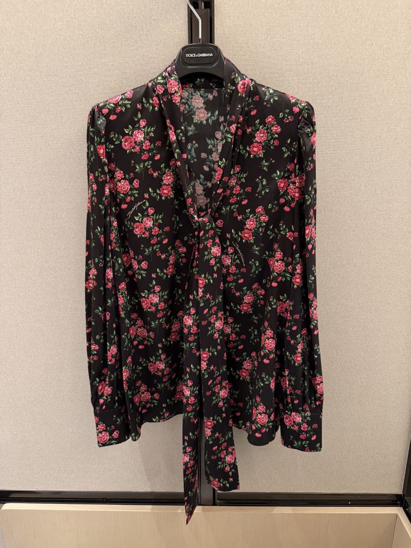 Блуза с принтом Dolce & Gabbana