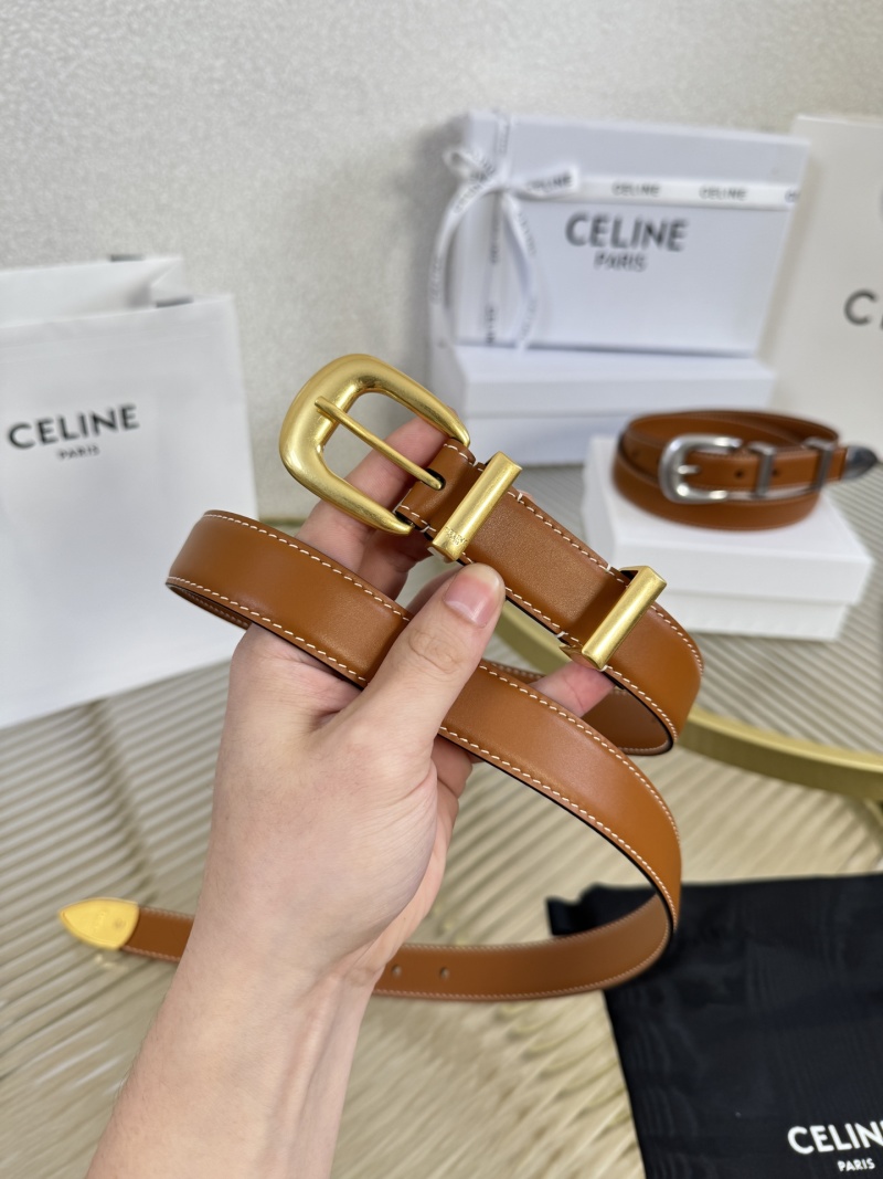 Кожаный ремень Celine