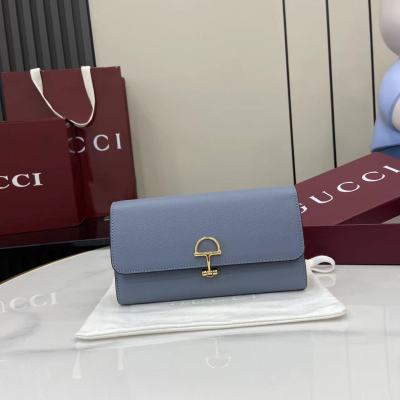 Портмоне Gucci с золотой фурнитурой
