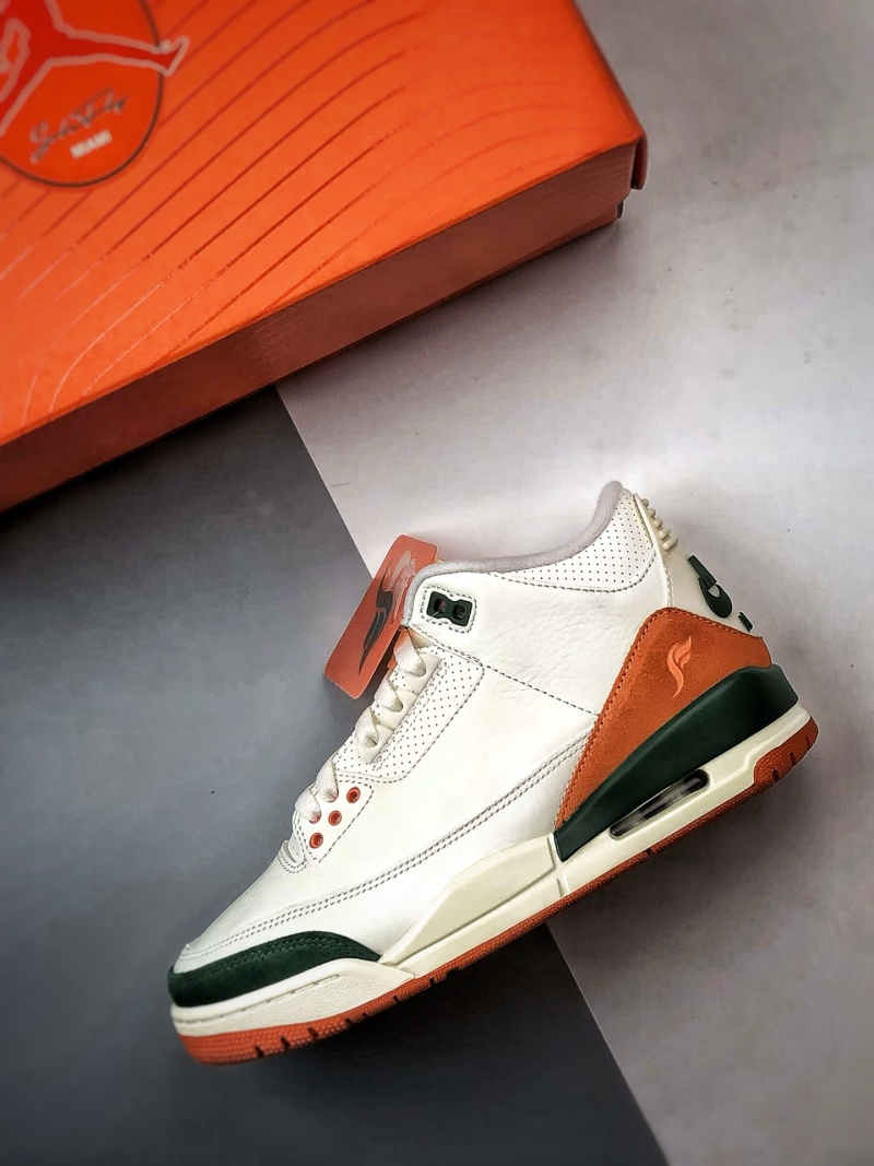 Кроссовки Solefly x Air Jordan 3 Retro Miami