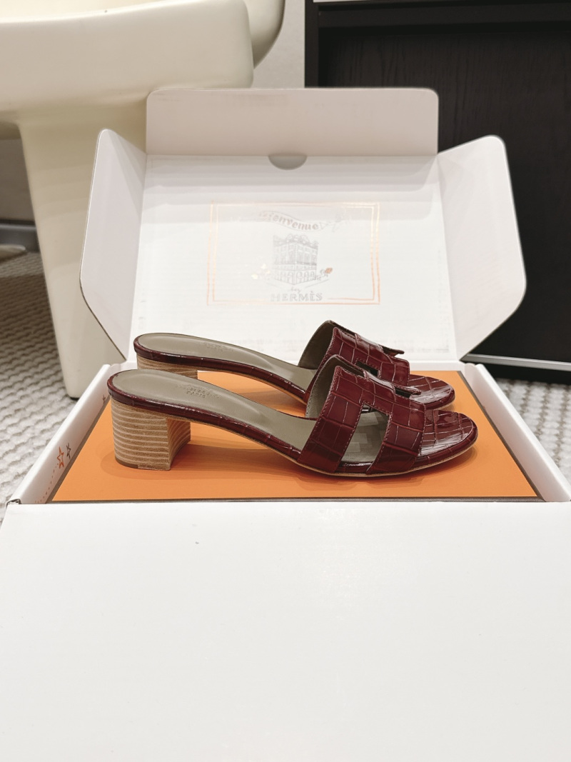 Женские сандалии с декоративной буквой H Hermès