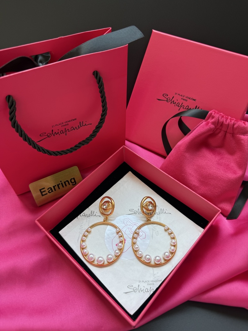 Серьги с жемчугом Schiaparelli
