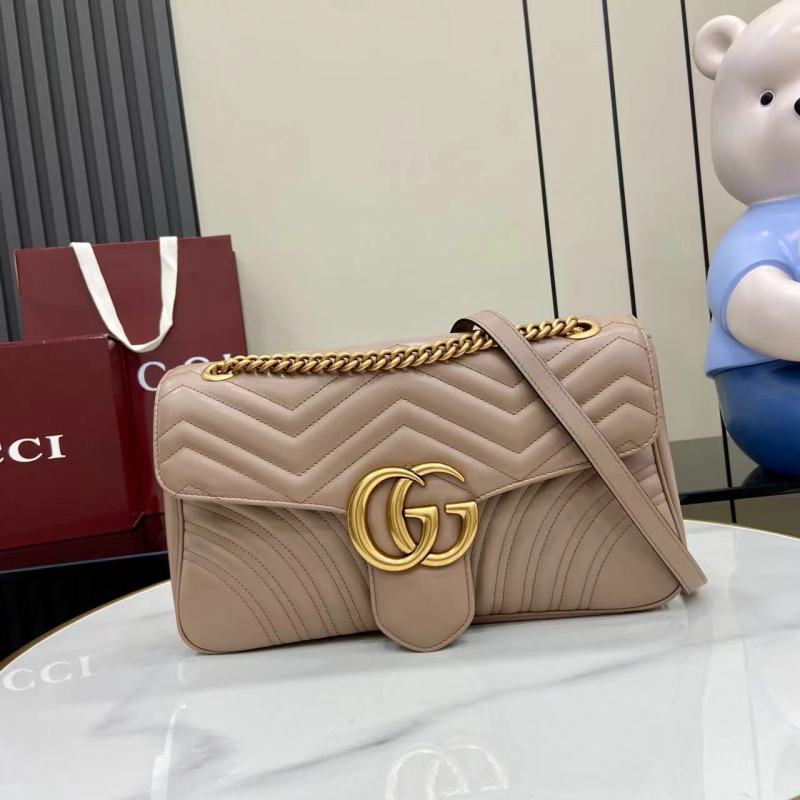 Сумка Gucci GG Marmont бежевый