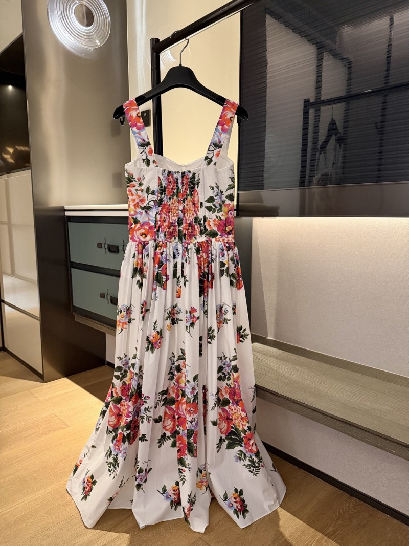 Повседневное платье с принтом Dolce & Gabbana