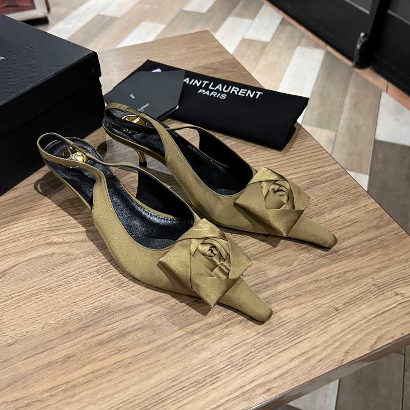 Туфли Saint Laurent с декоративным узором