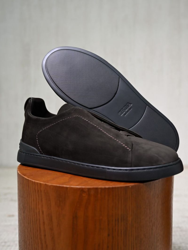 Мужские замшевые слипоны Zegna ZE2441-5