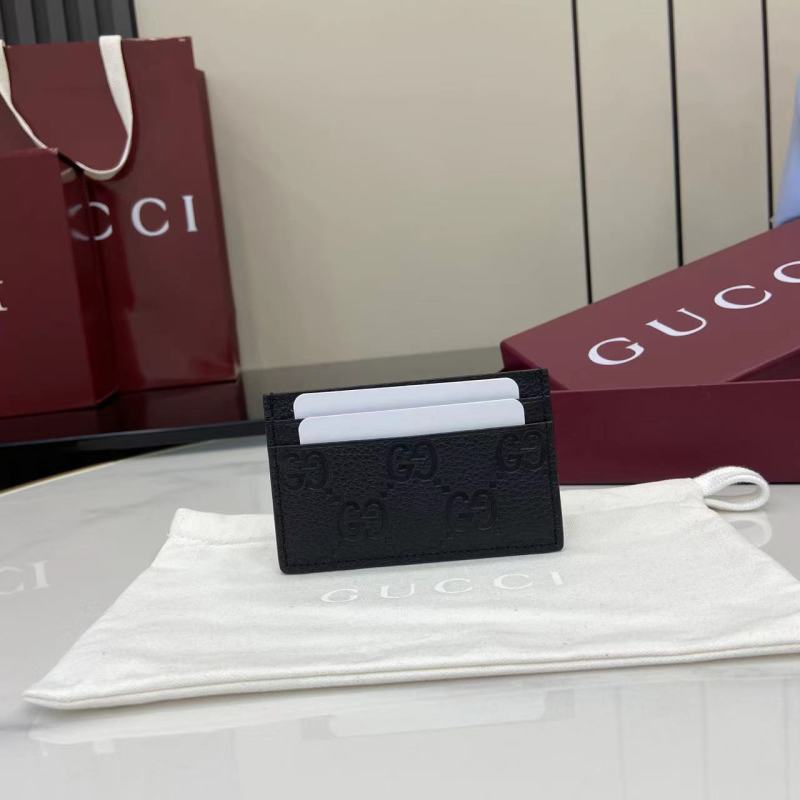 Картхолдер Gucci черный с логотипом