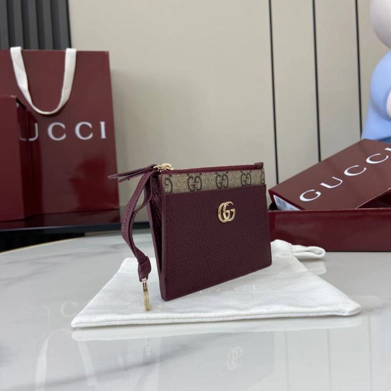 Портмоне Gucci с замком и ремешком