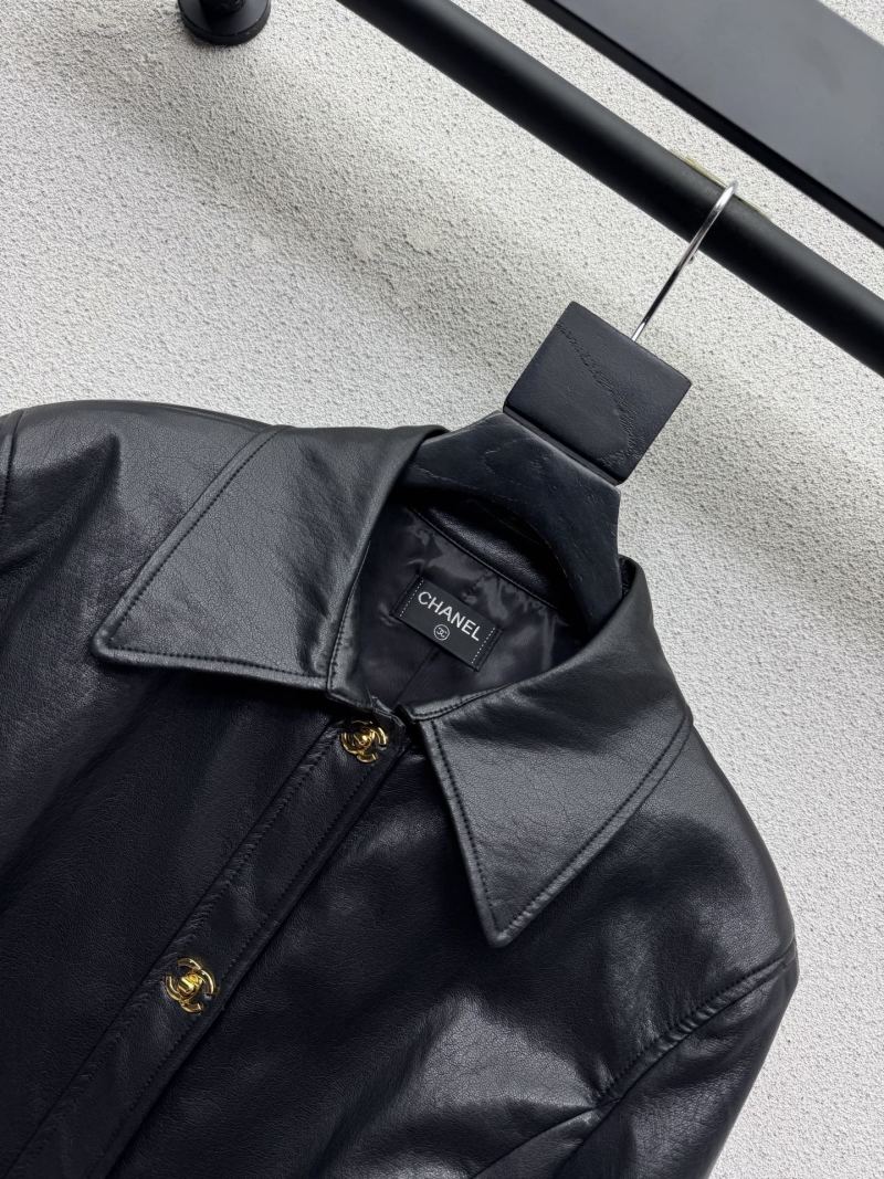 Кожаная куртка Chanel