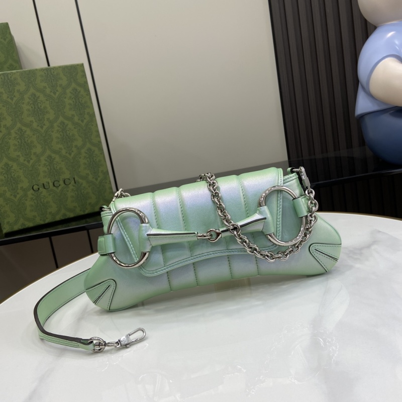 Сумка Gucci с цепочкой и ремешком