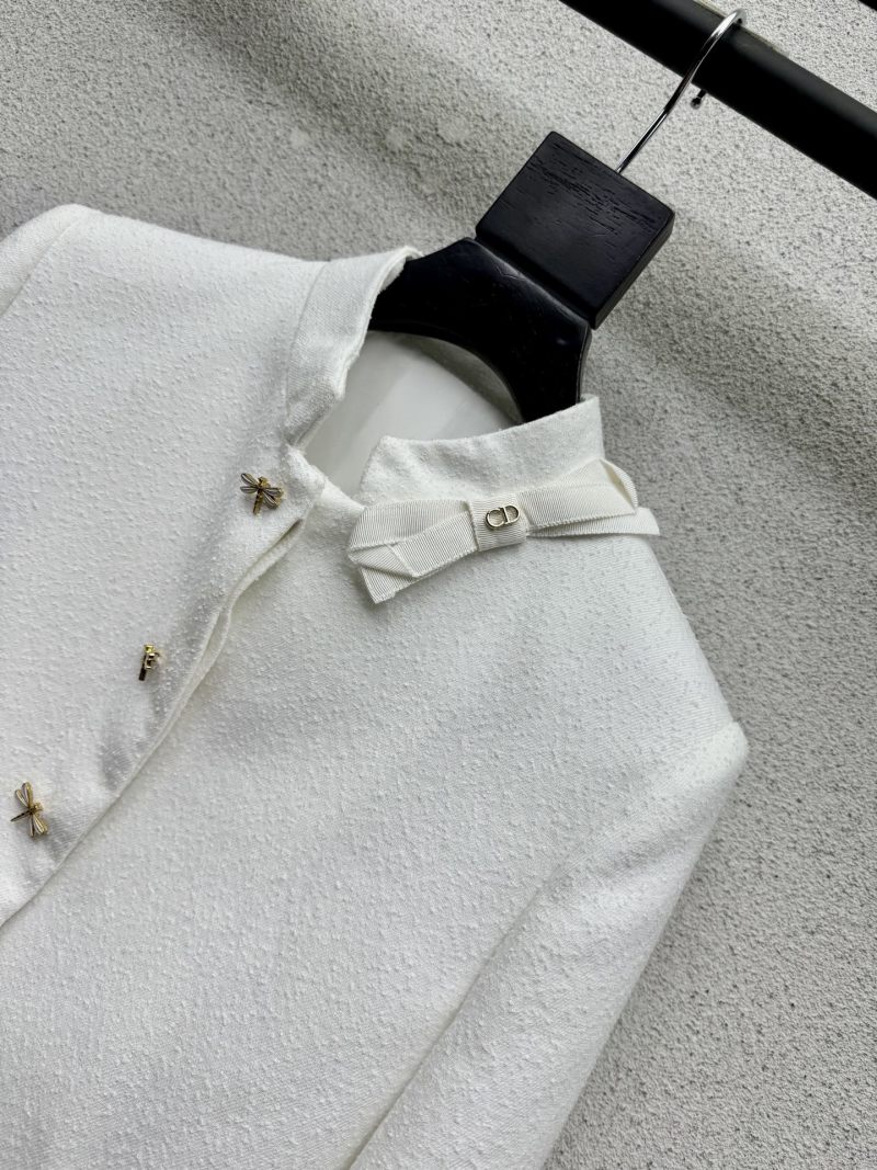 Белый пиджак с бантом Gucci