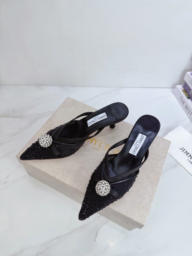 Женские туфли Jimmy Choo со стразами