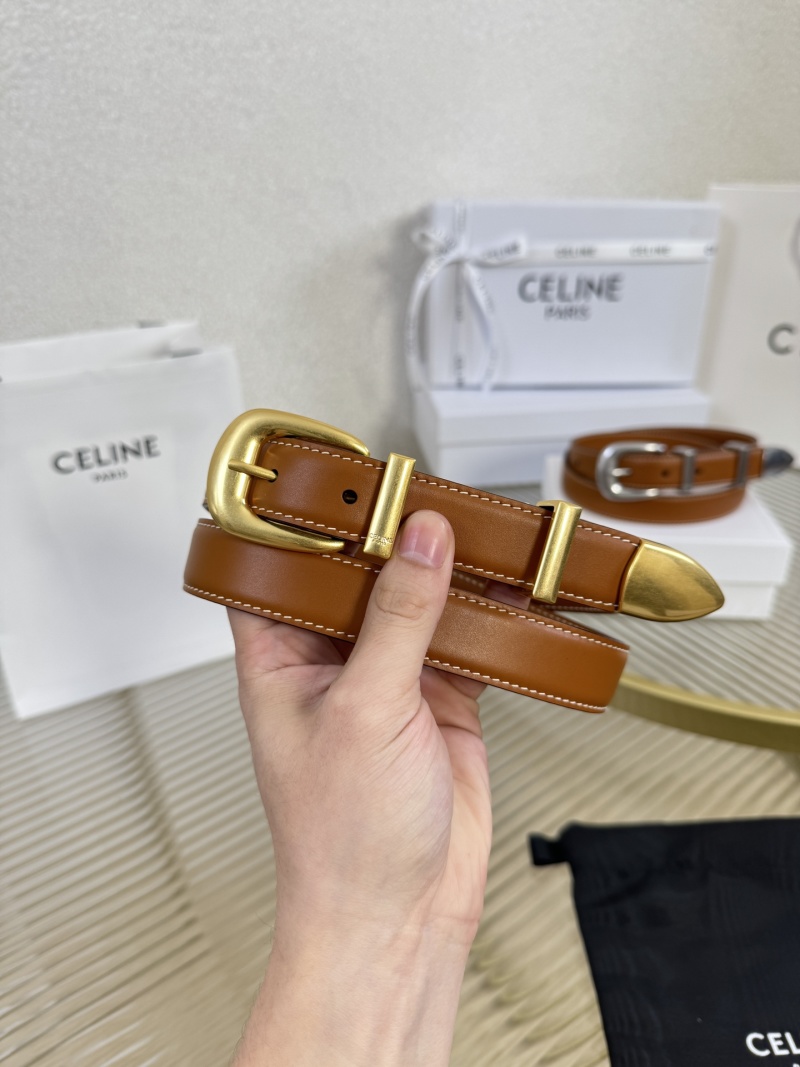 Кожаный ремень Celine