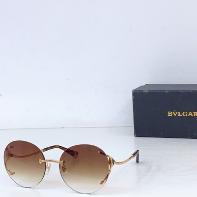 Солнцезащитные очки Bvlgari BV 9039B, золотая оправа