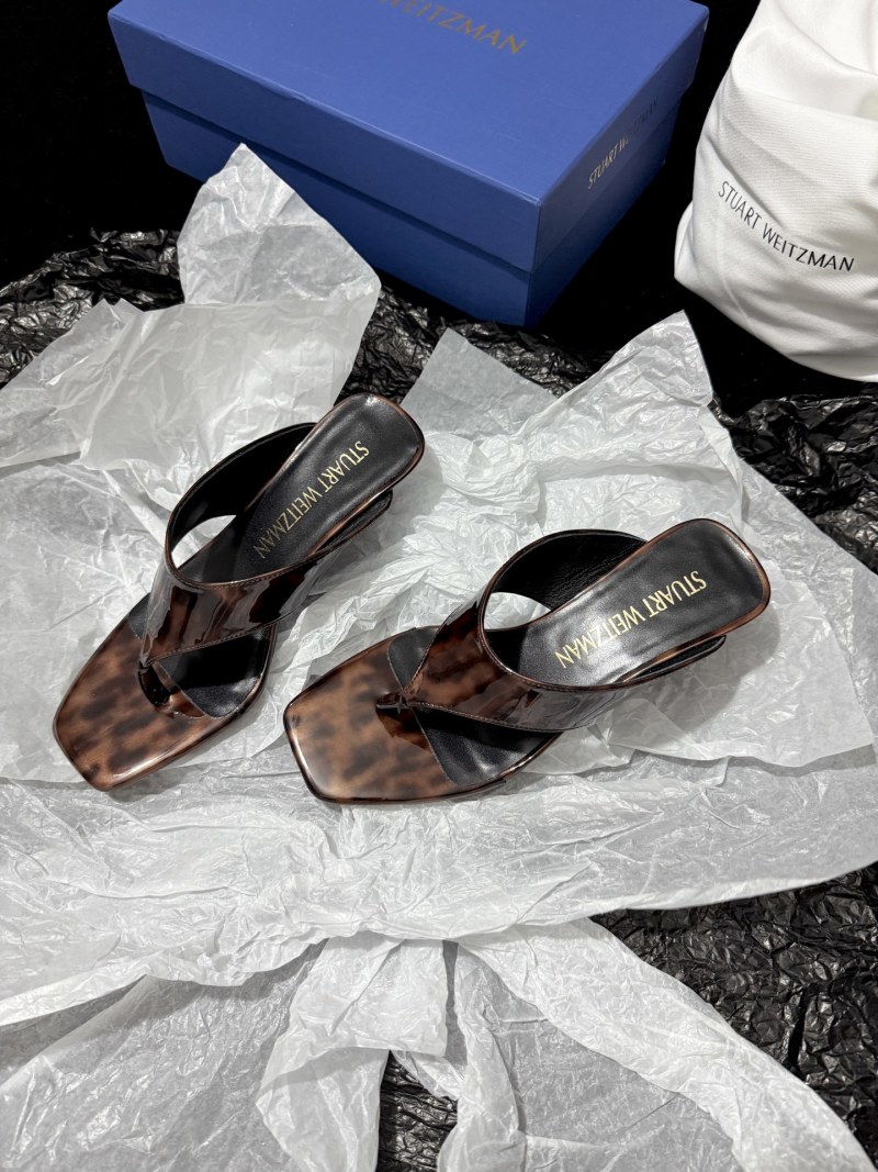 Женские кожаные сандалии Stuart Weitzman