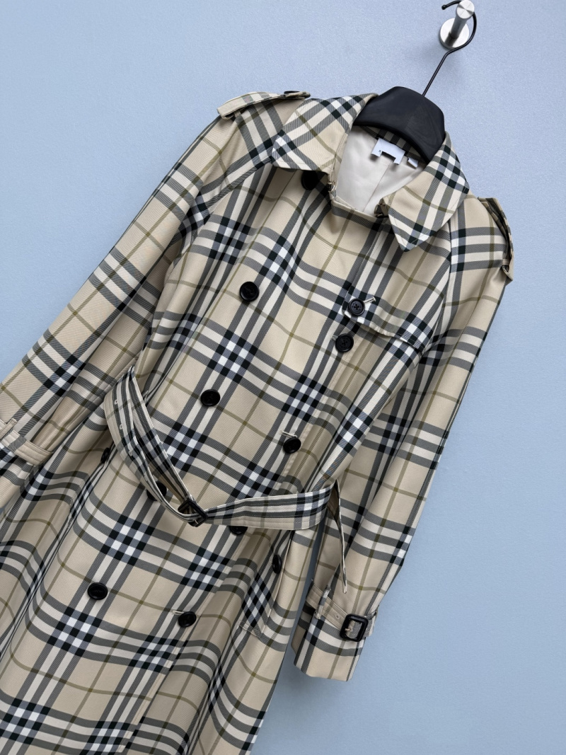 Классическое пальто Burberry в клетку