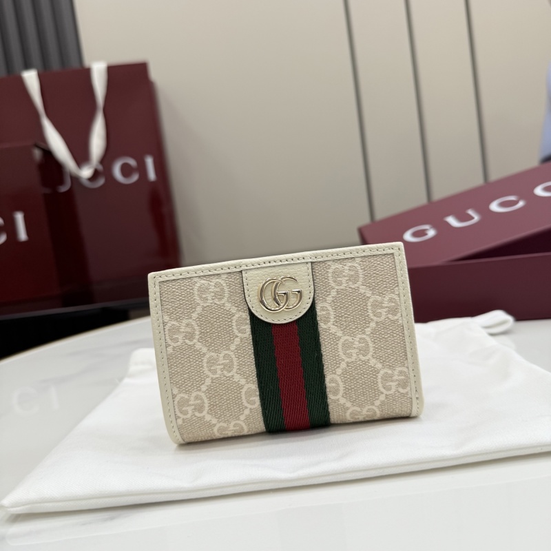 Кошелёк Gucci с монограммой и логотипом