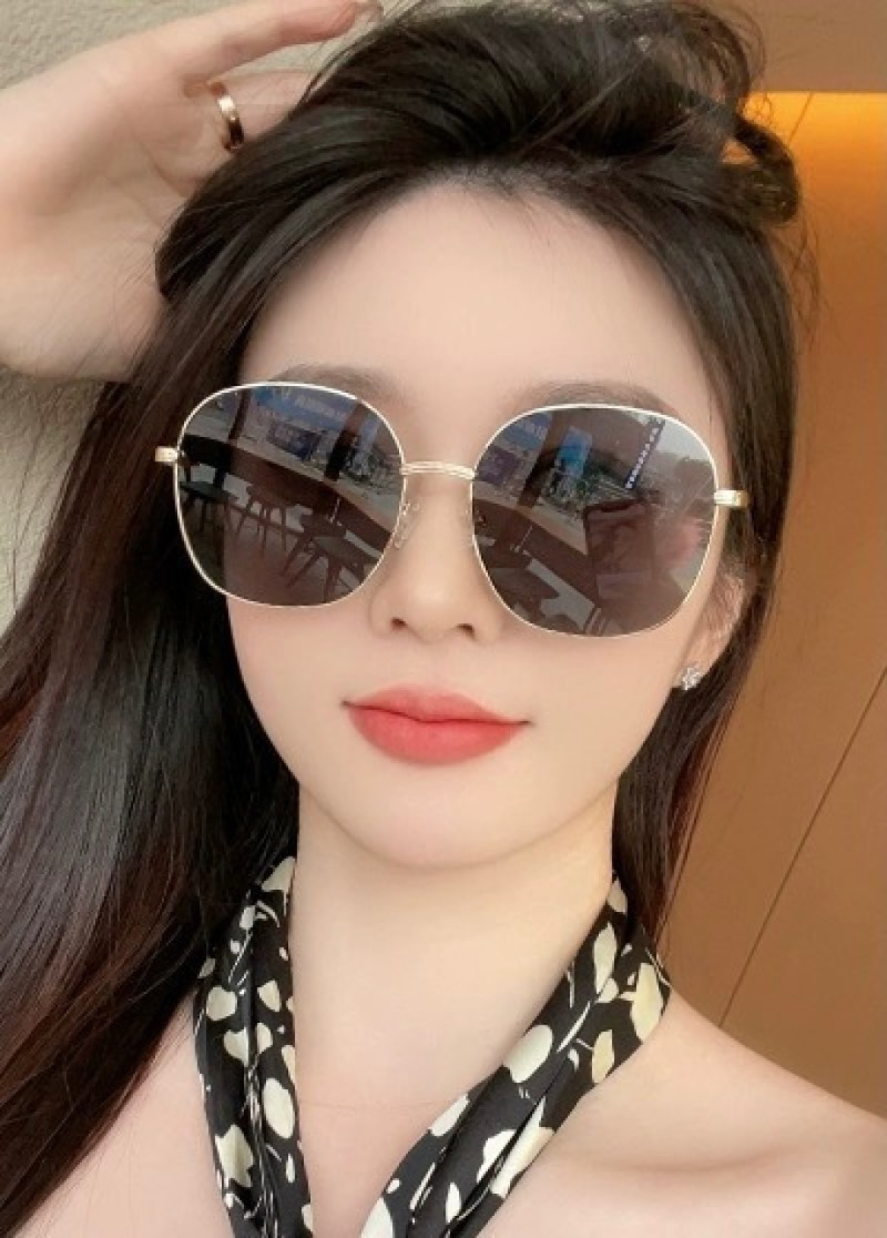 Солнцезащитные очки круглой формы Gucci
