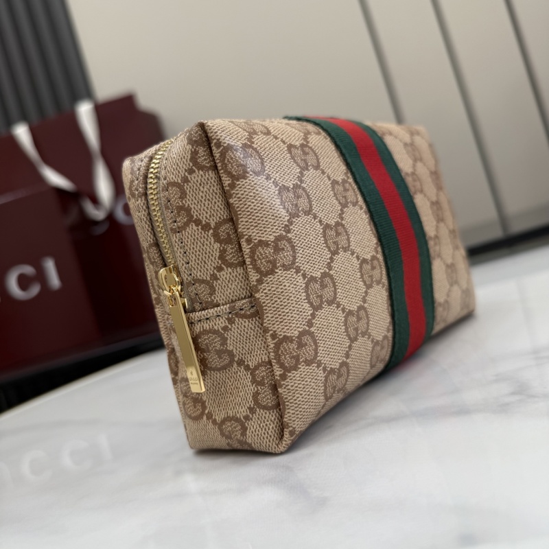 Косметичка Gucci Generation GG Canvas Beige Web