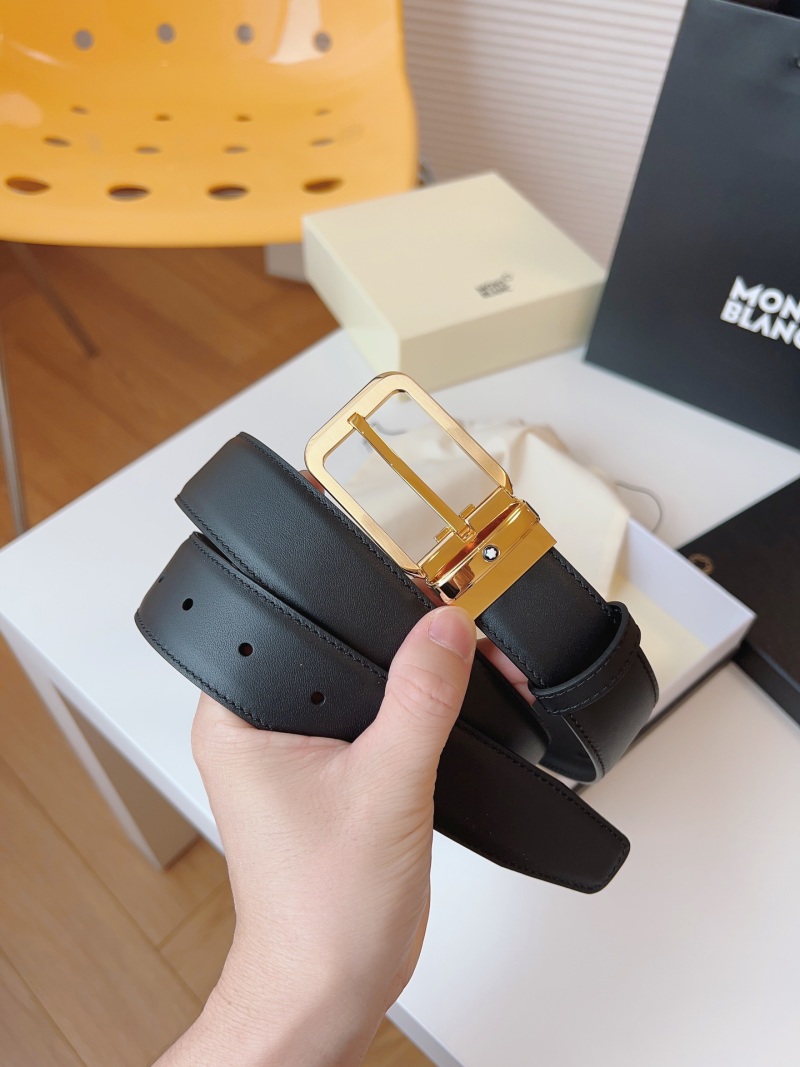 Ремень кожаный двойной Montblanc