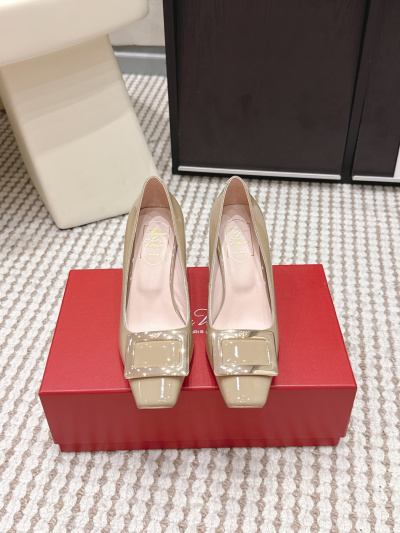 Roger Vivier женские туфли на каблуке с квадратным носком