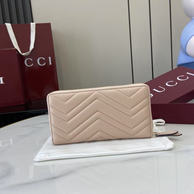 Портмоне Gucci с молнией и логотипом GG