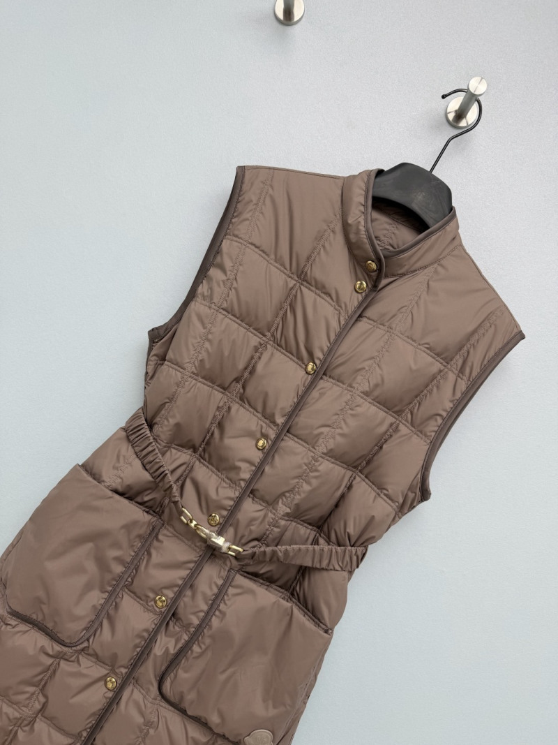 Кашемировый жилет Moncler с поясом