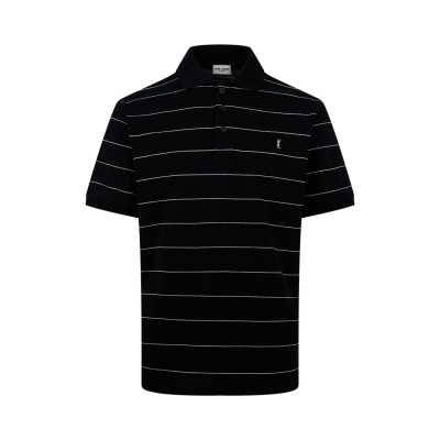 Поло Saint Laurent с полосками