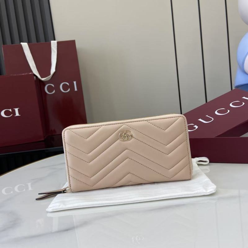 Портмоне Gucci с молнией и логотипом GG