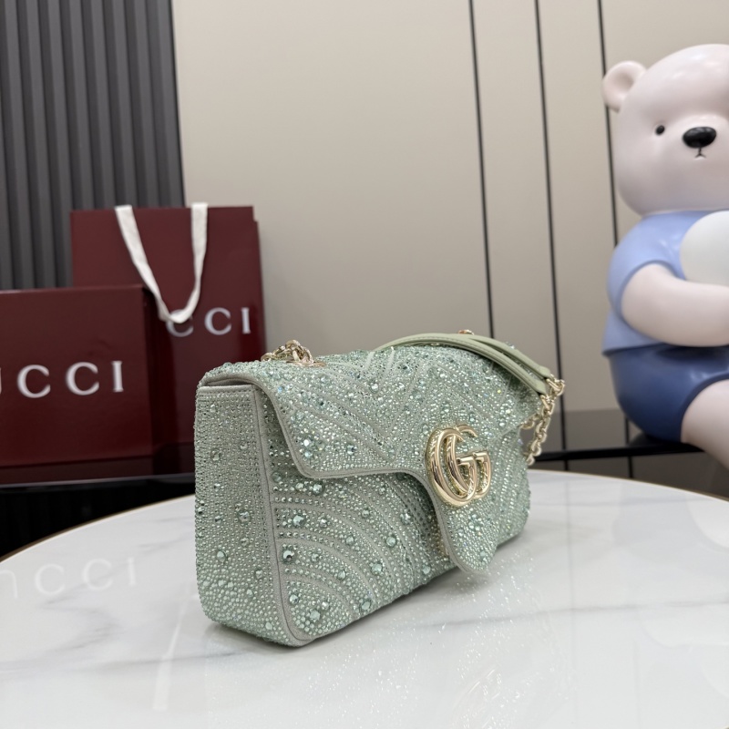 Сумка Gucci с кристаллами