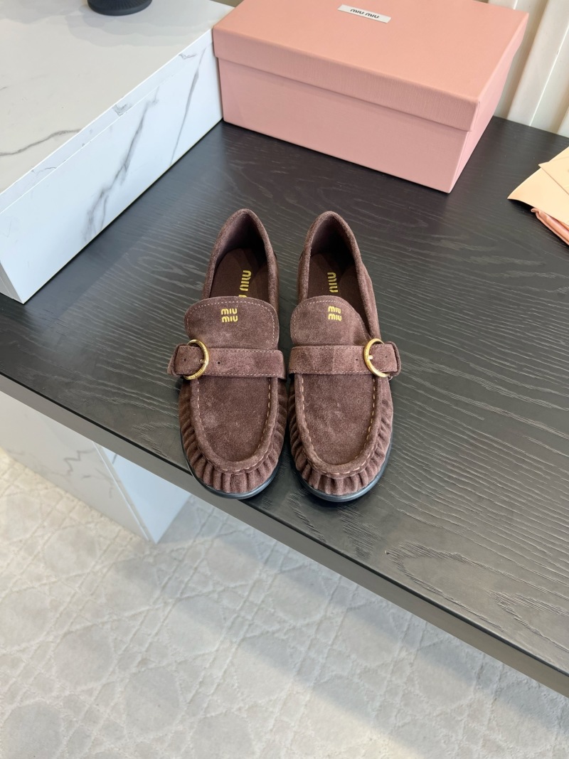 Лоферы Miu Miu
