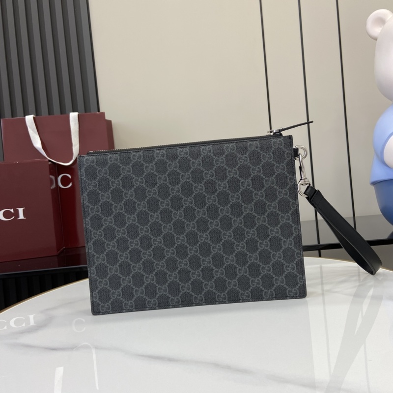 Портмоне Gucci с принтом и ремешком