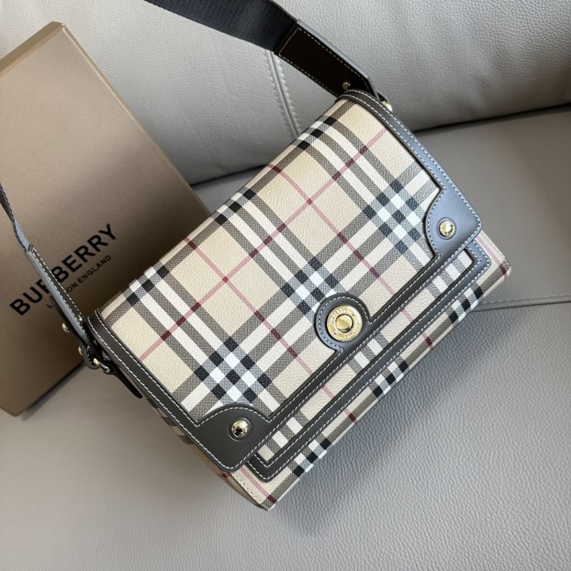 Сумка через плечо клетчатый принт Burberry