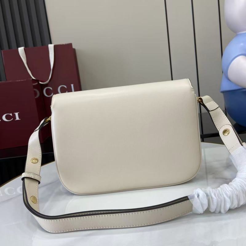 Сумка Gucci White Horsebit