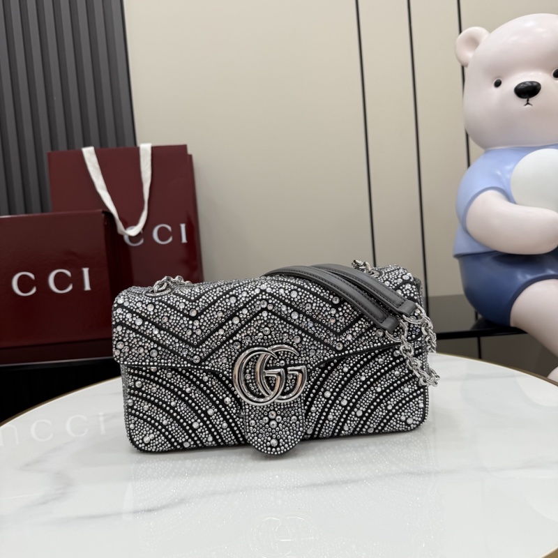 Сумка Gucci с кристаллами