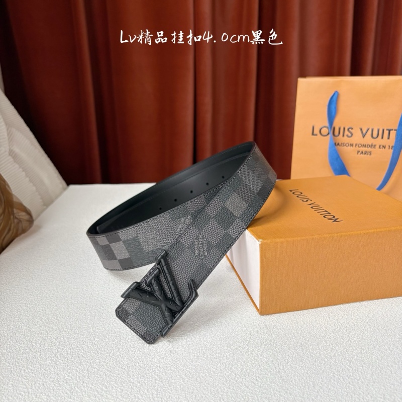 Ремень с пряжкой и принтом Louis Vuitton