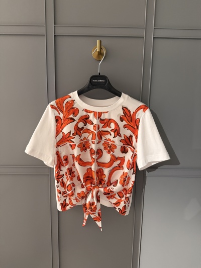 Топ с принтом Dolce & Gabbana