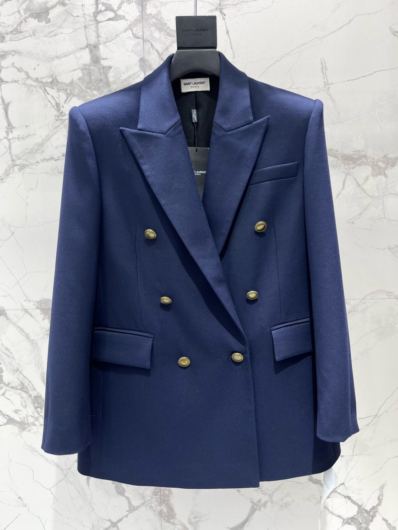 Пиджак двубортный Saint Laurent женский