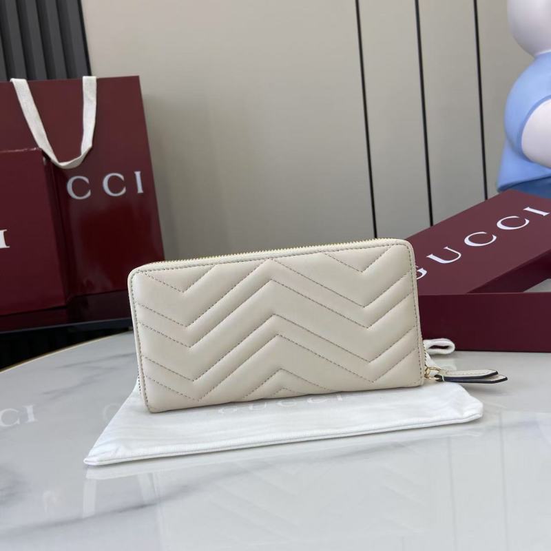 Портмоне Gucci с молнией и логотипом