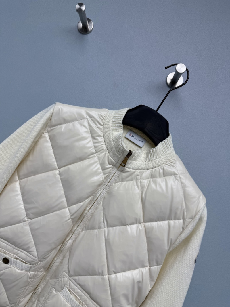 Куртка Moncler с ромбовидной стёганой отделкой
