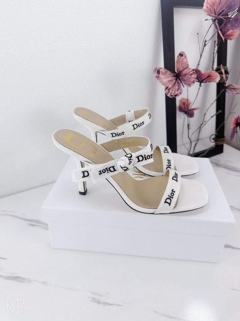 Туфли женские Dior J'ADIOR с логотипом и бантом
