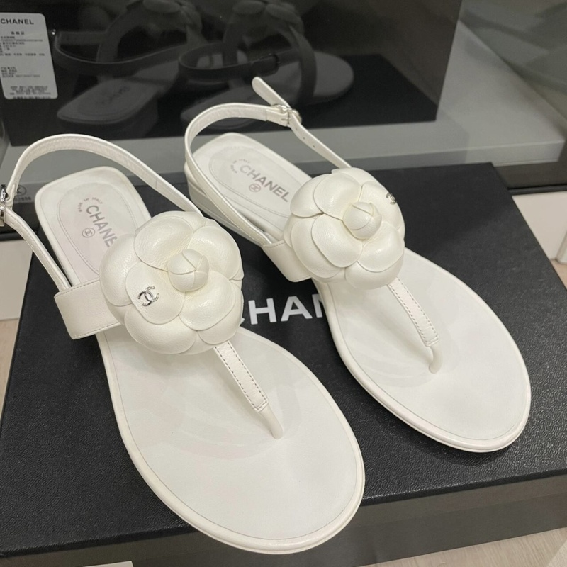 Сандалии Chanel Камелия