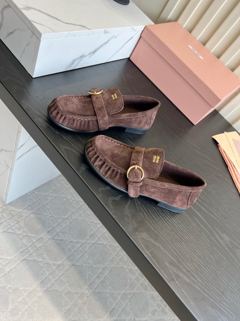 Лоферы Miu Miu