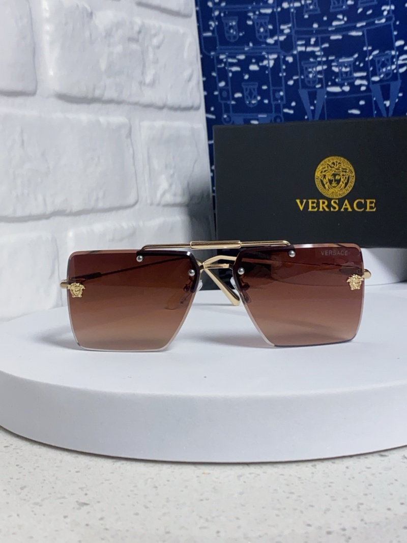 Солнцезащитные очки Versace двойная дужка квадратные
