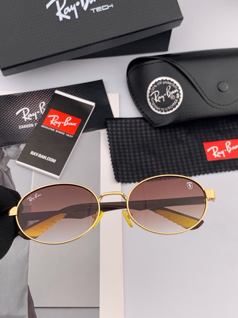 Солнечные очки Ray-Ban со стеклянными линзами