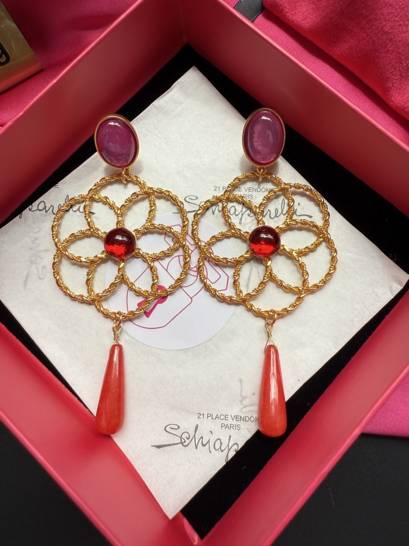 Серьги Schiaparelli