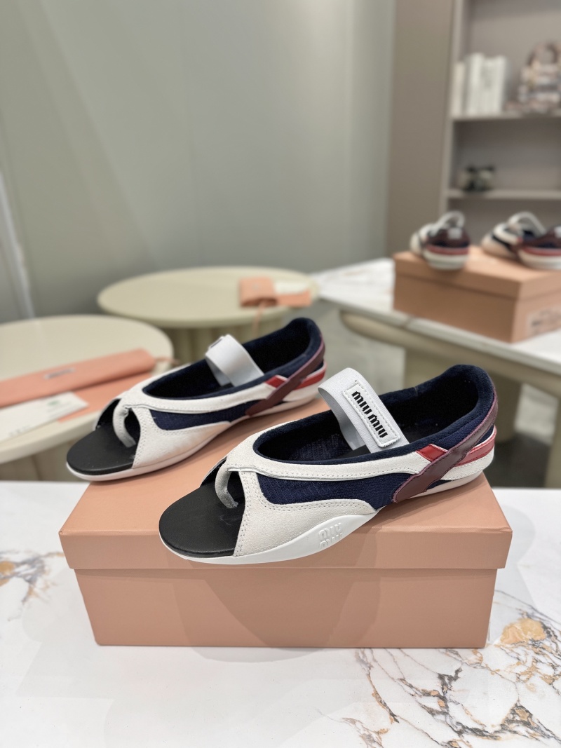 Мюли Miu Miu с ремешком на пальцах